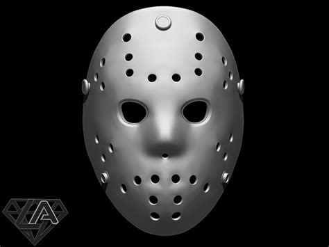 Stl File Jason Hockey Mask 3D Printable Model To Download Cults