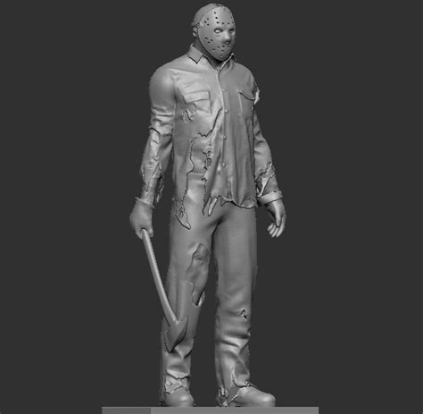 Stl File Jason Voorhees Template To Download And 3D Print Cults