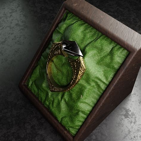 Stl File Marvolo Gaunt Amp 39 S Ring Horcrux Design To Download And 3D Print Cults