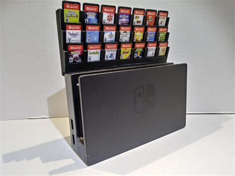 Stl File Nintendo Switch Game Cartridge Holder Template To Download And