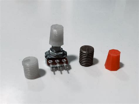 Stl File Potentiometer Knobs 6Mm 3D Printer Design To Download Cults