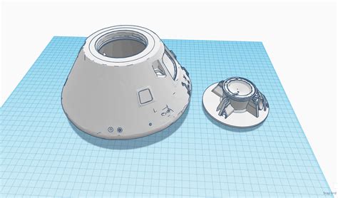 Stl File Shuttle Capsule Hidden Secret Chamber 3D Printing Template