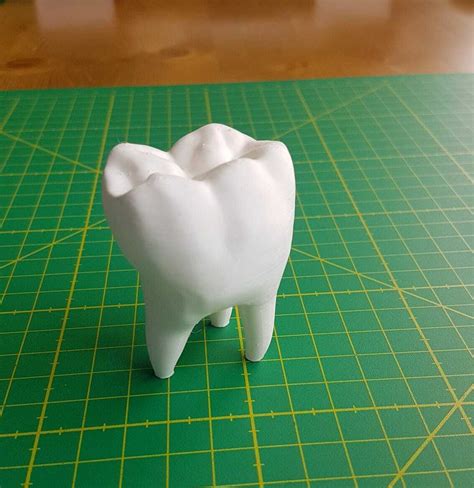 Stl File Tooth Business Card Holder For Dentist 3D Print Model To Download Cults