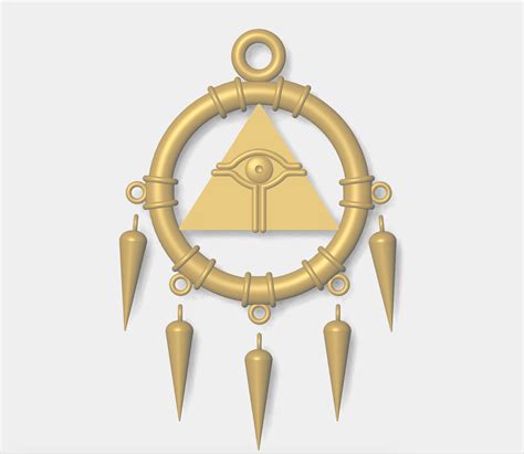 Stl File Yu Gi Oh Millennium Items Millennium Ring 3D Printable Model To Download Cults