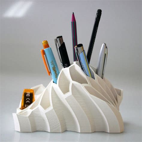 Stl Pen And Desk Organizer For Office And Home 3D Print Model Etsy