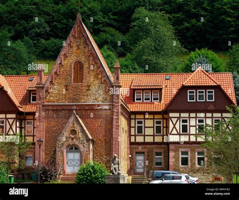 Stolberg Village In Harz Mountains Germany Stock Photo Image Of