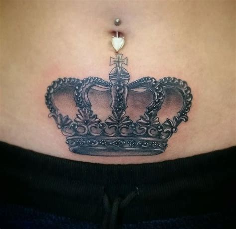 Stomach Crown By Anny Anarchy Tattoos For Women Best Tattoos For