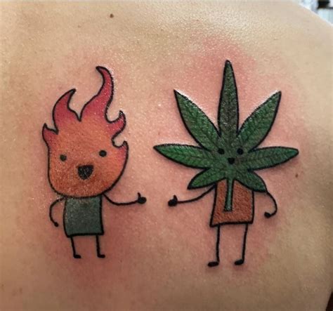 Stoner 420 Tattoo Designs: Weed-Inspired Ink Ideas