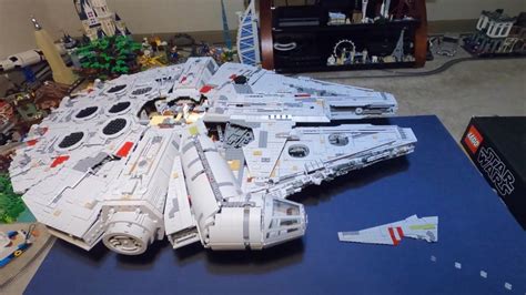 Stop Motion Lego Millennium Falcon Build Global Geek News