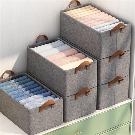 Storage Box Organizer Durabox Baby Clothes Storage Stackable Foldable