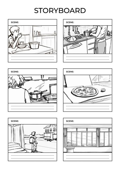 Storyboard Template Ai