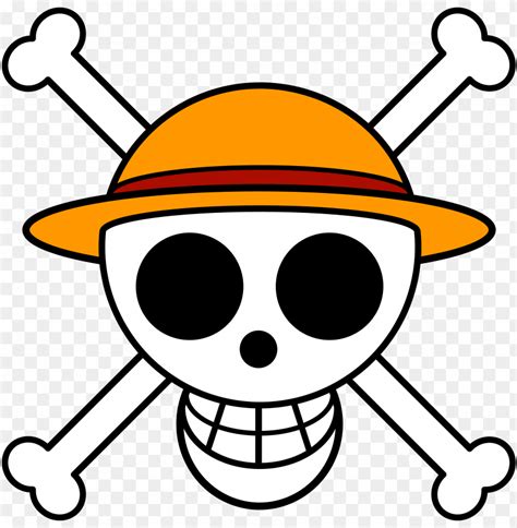 Straw Hat Jolly Roger Png Transparent