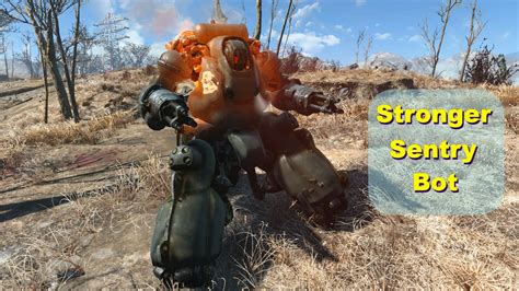 Stronger Sentry Bot At Fallout 4 Nexus Mods And Community