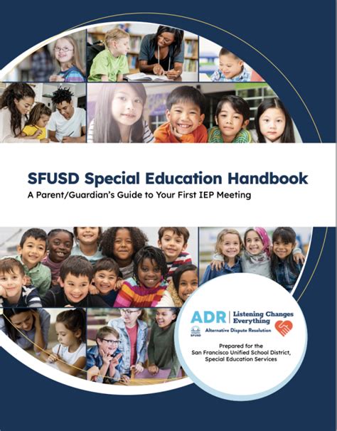 Student Support Sfusd Special Education Handbook Sfusd