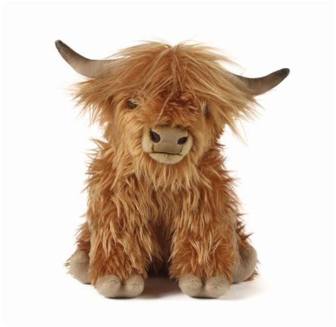 Adorable Stuffed Highland Cow Plush Toy