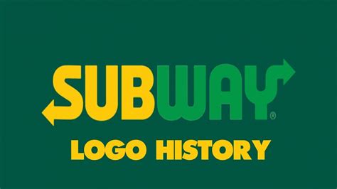 Subway Logo Commercial History 190 Youtube