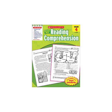 Success With Reading Comprehension 4Th Grade Edm391800