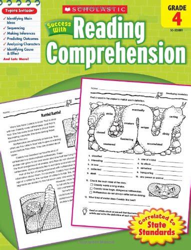 Success With Reading Comprehension Grade 4 Pdf Download