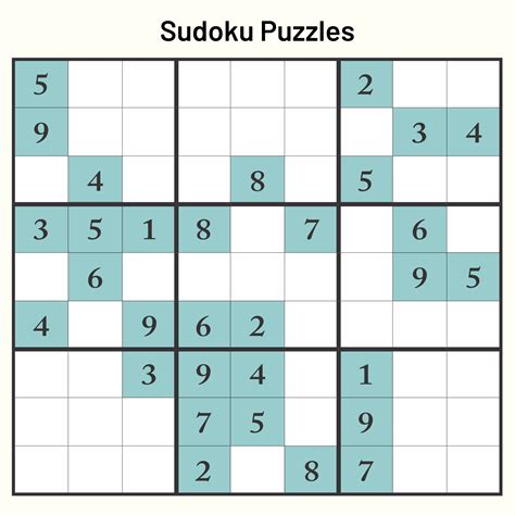 Sudoku Puzzles Free Printable Easy