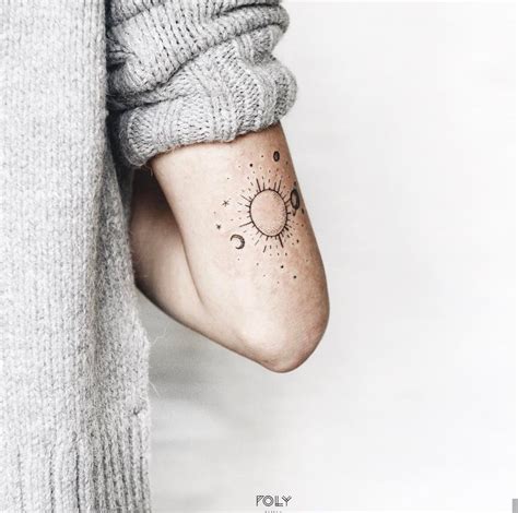 Sun Moon Star Tattoo Pinterest