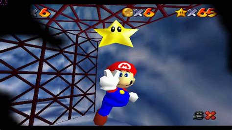 Super Mario 64 Course 09 Star 6 Collect The Caps Youtube