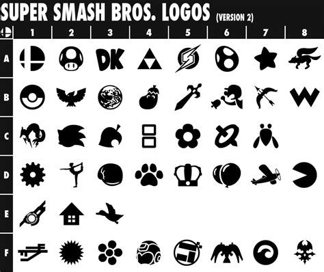 Super Smash Bros Logos Version 2 By Triforcej Super Smash Bros Logo Super Smash Bros Game