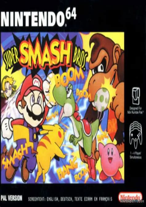 Super Smash Bros Rom Download Nintendo 64 N64