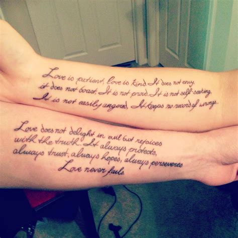 Super Sweet Couples Tattoo Idea I Amp 39 M Not Sure I Amp 39 D Want It Quite So Big But Still Love It