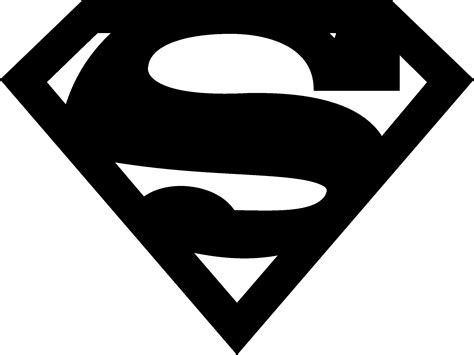 Superman Logo Outline Vector At Vectorified Com Collection Of