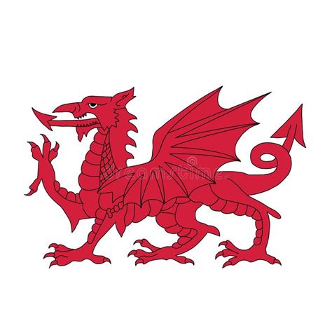 Symbol Of Wales Vector Illustration Stock Vector Image 52831364