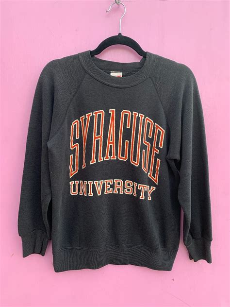 Syracuse University Logo Crewneck Sweatshirt Boardwalk Vintage