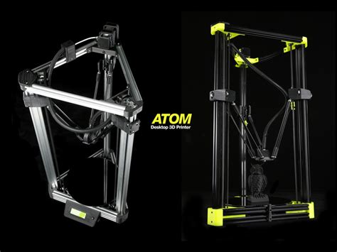 Taiwan S Atom Delta 3D Printer Launches On Zeczec 3D Insider