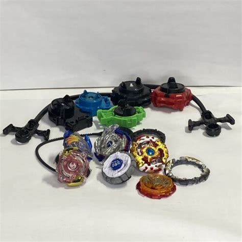 Takara Tomy Beyblade Launcher W Rip Cord Lot Of 16 Pieces 4622870737