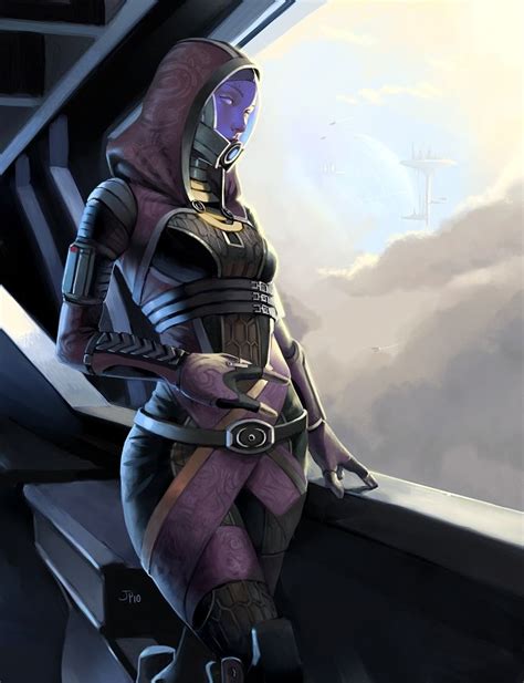 Tali Zorah Vas Normandy Mass Effect Series Fan Art By Jacob Probelski