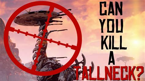 Tallneck Horizon Zero Dawn Can You Kill A Tallneck In Horizon Zero