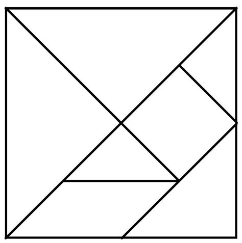 Tangram Template Printable