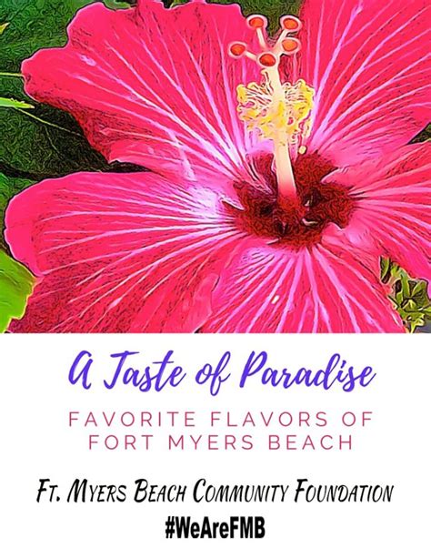 Taste Of Paradise Cookbook Fort Myers Beach Community Foundation