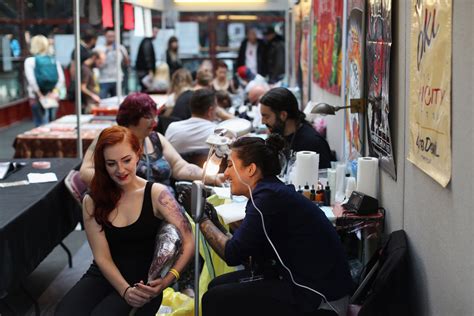 Tattoo Artists Gather For The International London Tattoo Convention