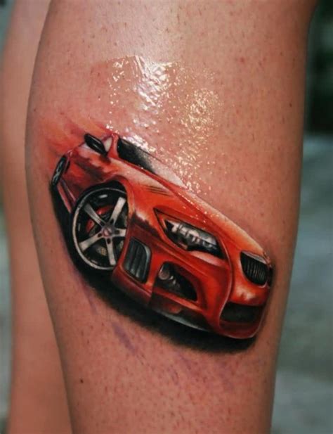 Tattoo Designs for Car Enthusiasts and Motorheads