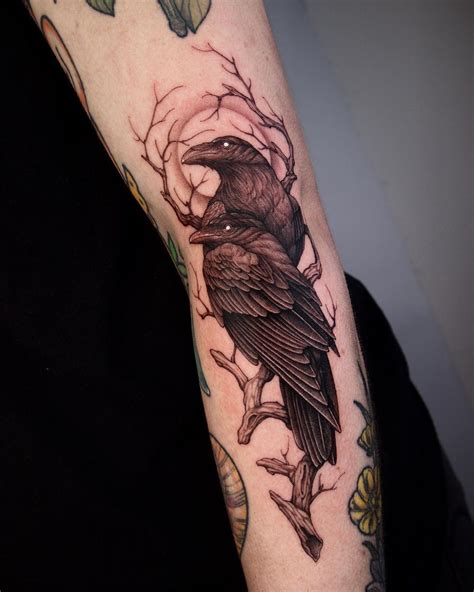 10 Stunning Crow Tattoo Designs You'll Love