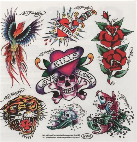 Ed Hardy Tattoo Designs That Make a Statement