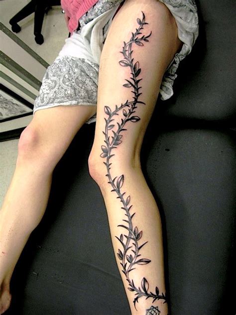 Women's Leg Tattoo Designs That Make a Statement