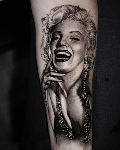 Marilyn Monroe Inspired Tattoo Designs