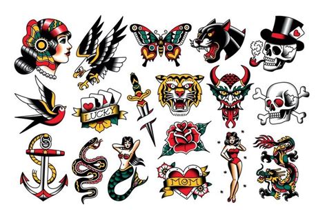 Tattoo Flash Traditional Tattoo Stencils Traditional Tattoo