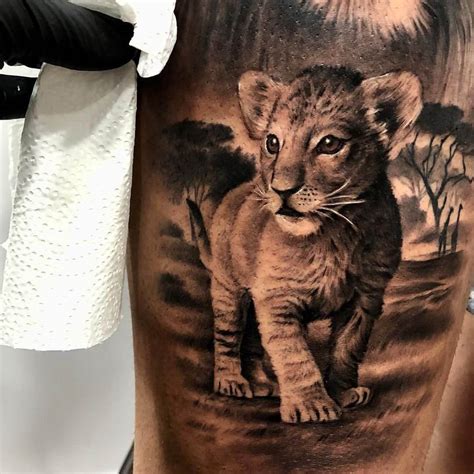 5 Ways to Design a Tattoo Lion Cub