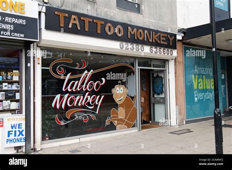 Tattoo Monkey Southampton Hi Res Stock Photography And Images Alamy