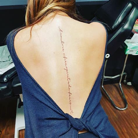 5 Meaningful Spine Tattoo Ideas