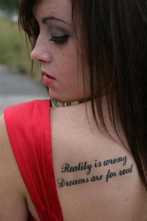 Inspirational Tattoo Quotes for Women