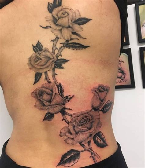 7 Stunning Tattoo Rose Vine Designs You'll Love