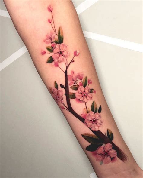 Sakura Flower Tattoo Meaning and Designs